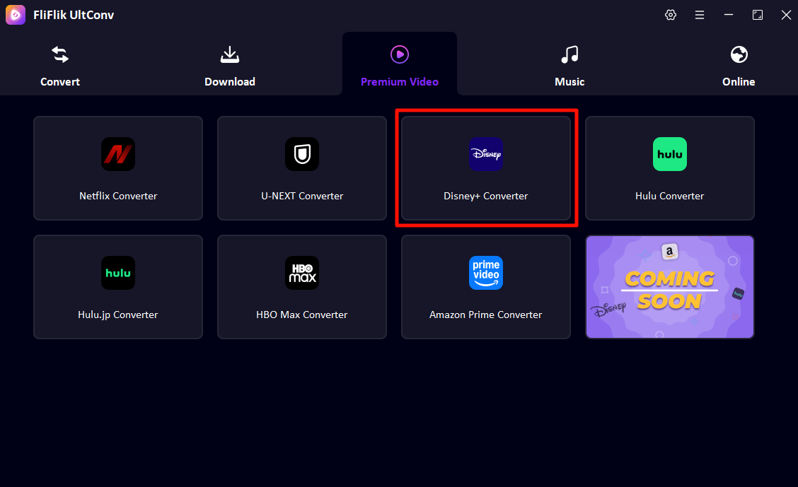 disney plus converter in ultconv