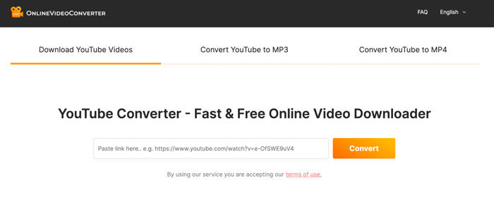 OnlineVideoConverter轉MP3