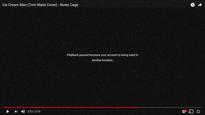 Youtube 發生錯誤原因