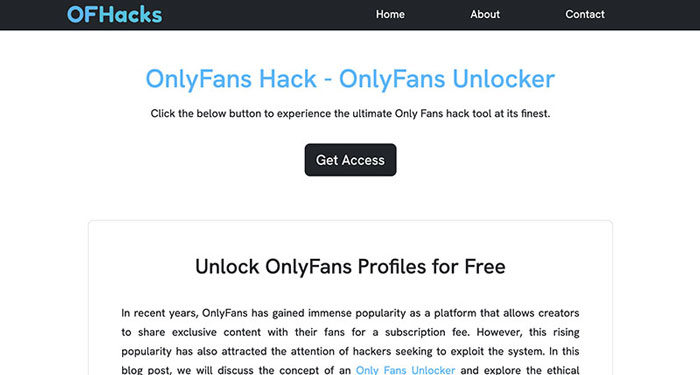 透過OnlyFans 免費看破解網站