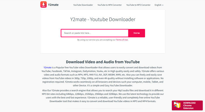 Y2Mate下載 MP3