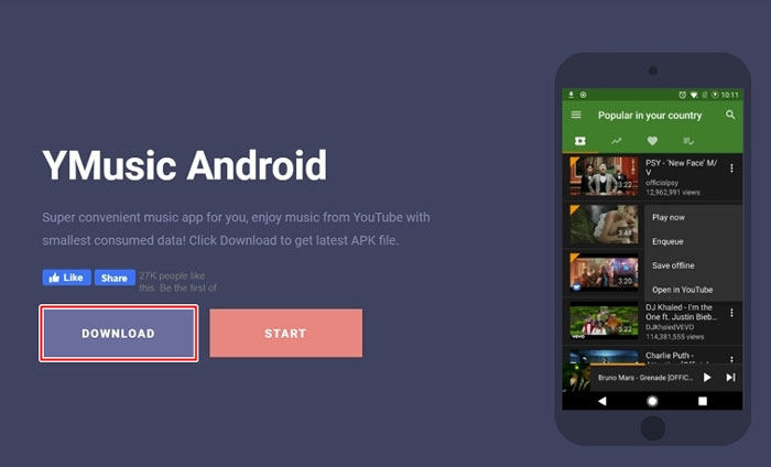 使用YMusic下載音樂
