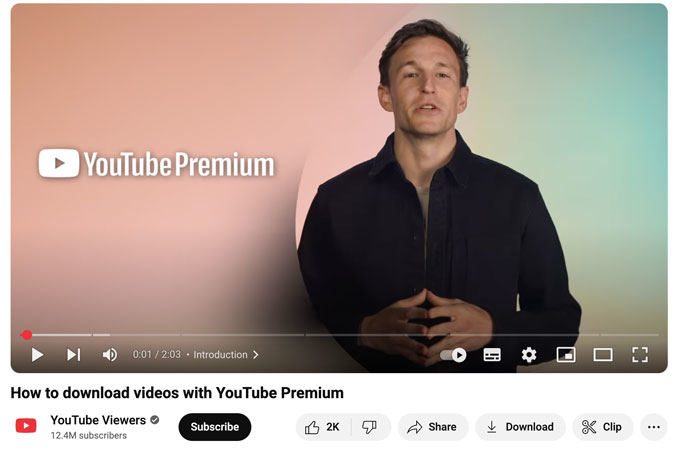 YouTube Premium下載音樂