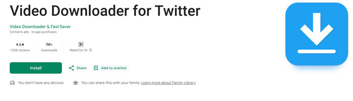 Twitter 影片下載APP